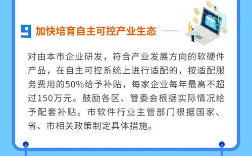 一图读懂 厦门市加快推进软件和新兴数字产业发展若干措施